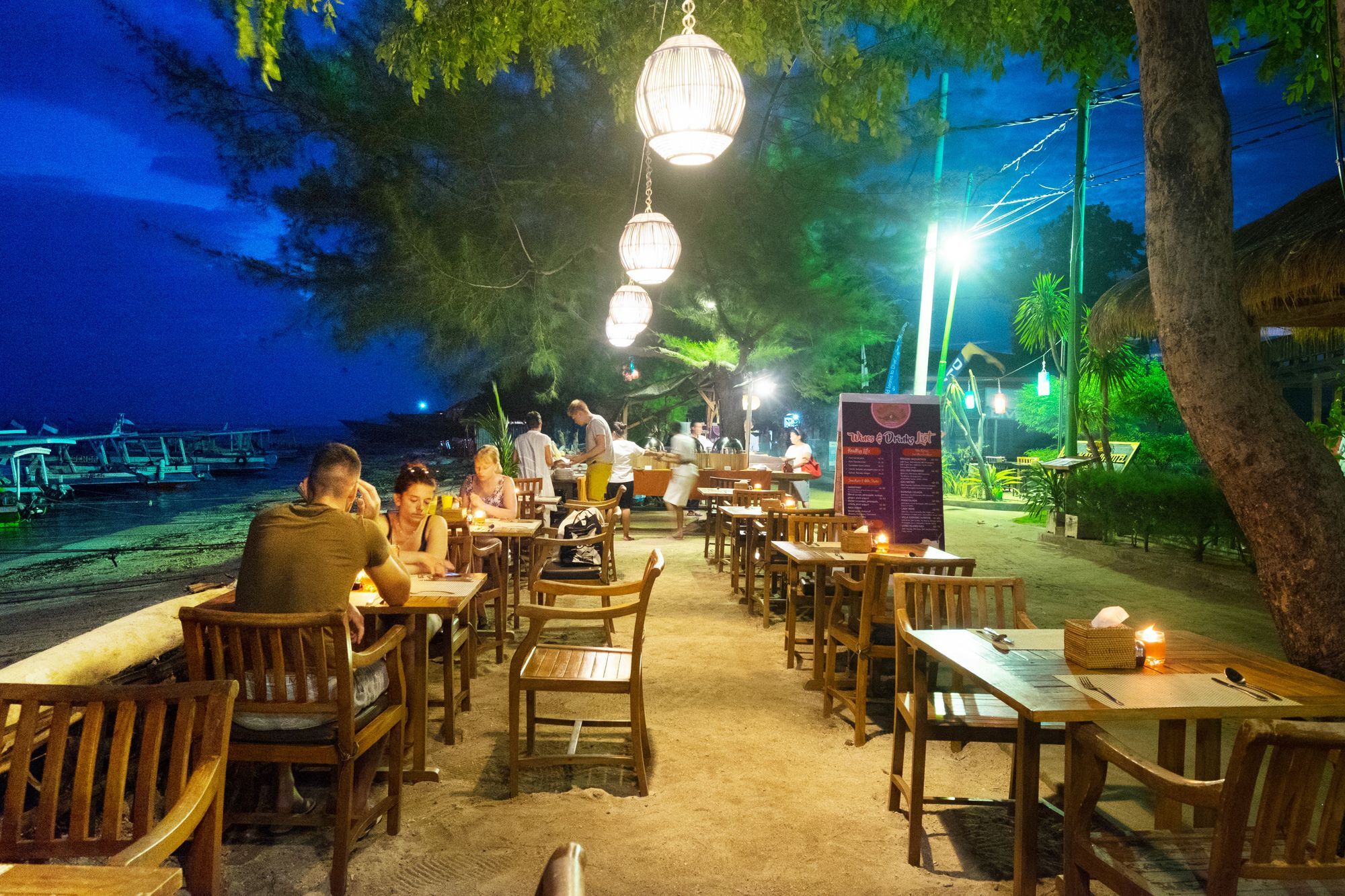 Royal Regantris Villa Karang Gili Air Esterno foto
