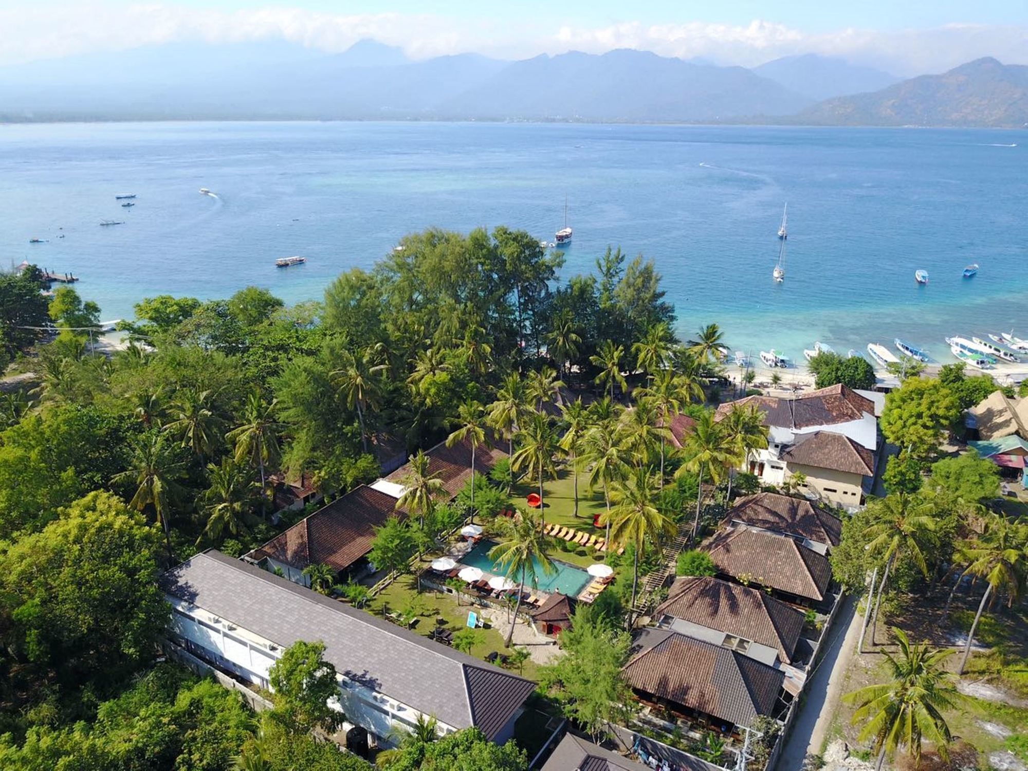 Royal Regantris Villa Karang Gili Air Esterno foto