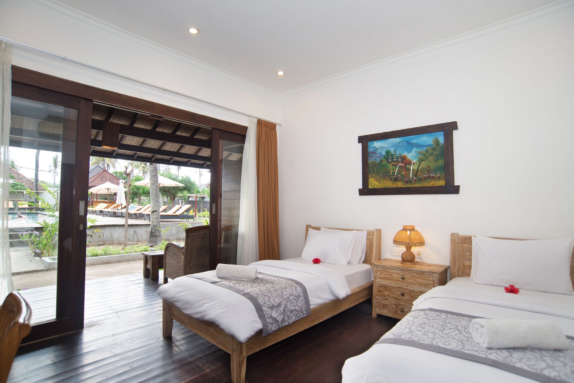 Royal Regantris Villa Karang Gili Air Esterno foto