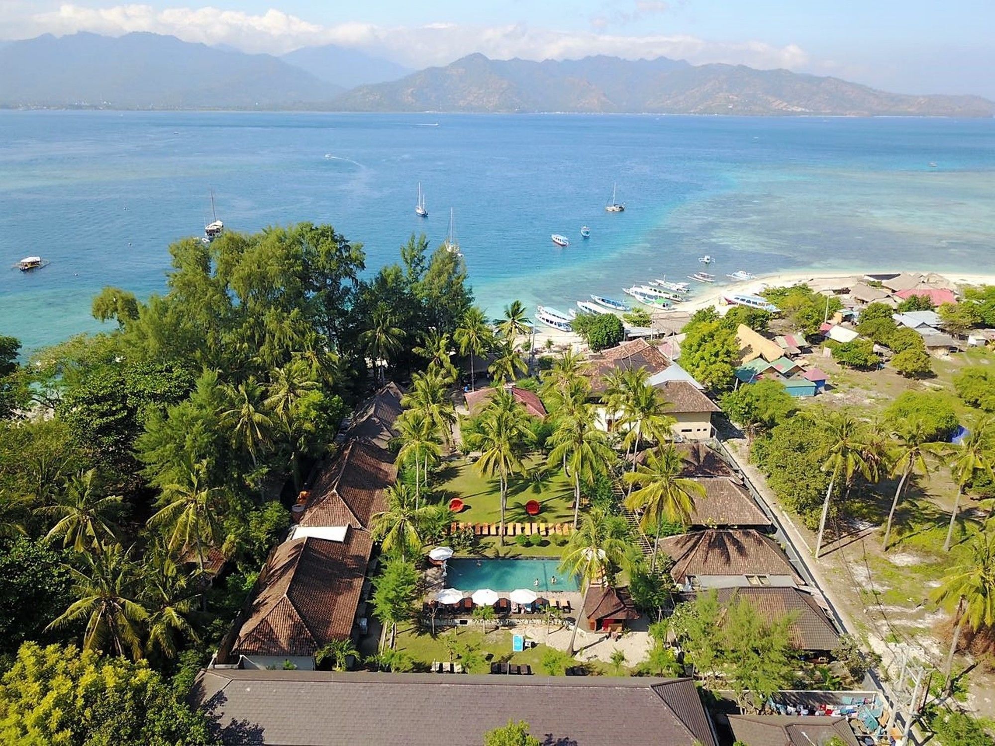 Royal Regantris Villa Karang Gili Air Esterno foto